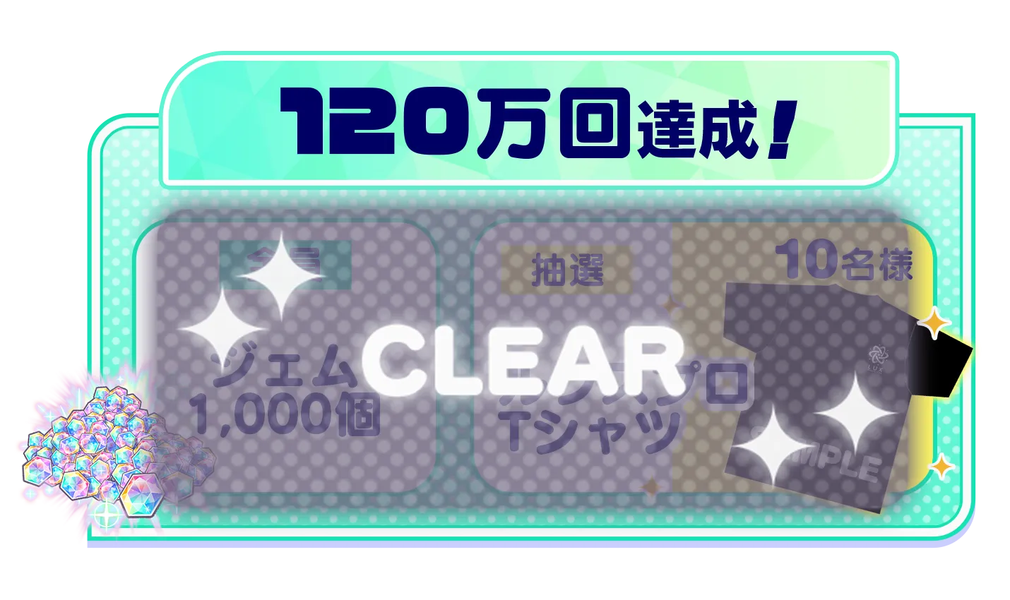 120万回達成！